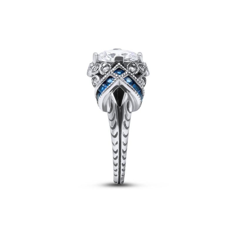 Medieval Angel Edwardian Promise Ring XVIII Collection