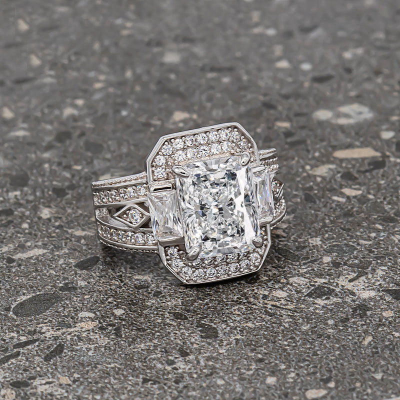 Opulent Chic Edwardian Ring Solaris Collection