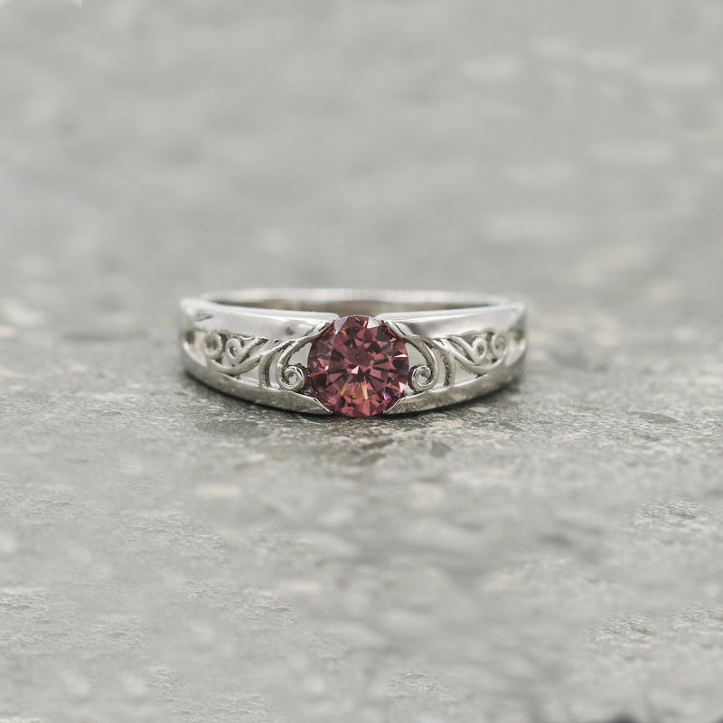 Ivory Rose Filigree Ring Ex Nihilo Collection