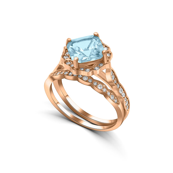 Pure Spring Promise XVIII Collection  9K Solid Rose Gold