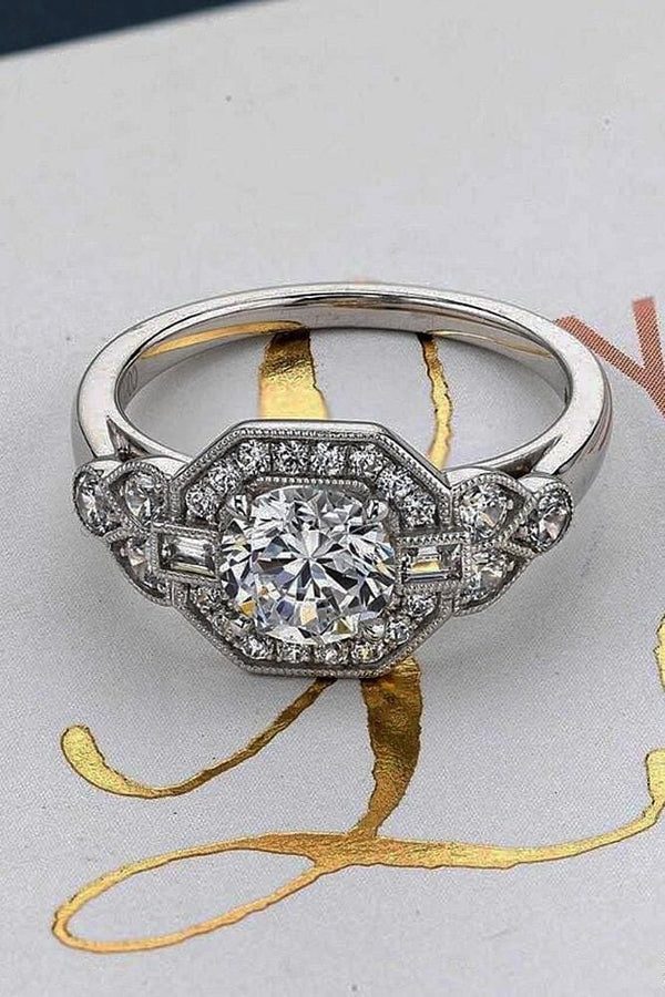 Preorder - Astralis Dream Art Deco Moissanite Ring XVIII Collection