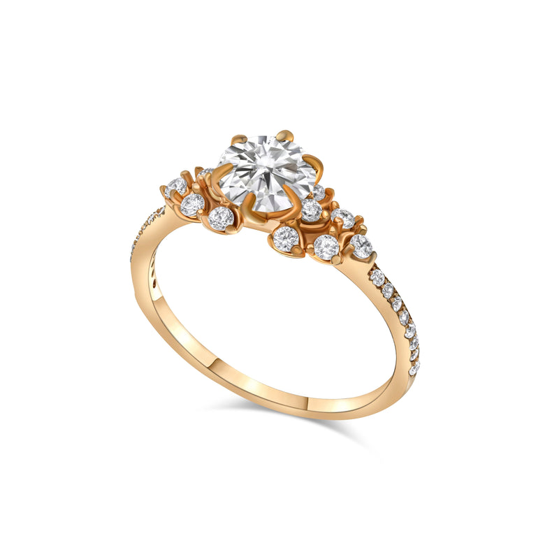Sea of Stars Solaris Collection  14K Solid Rose Gold