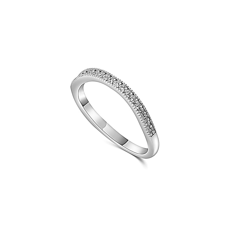 Asscher Empress Edwardian Contour Band Kolie Collection