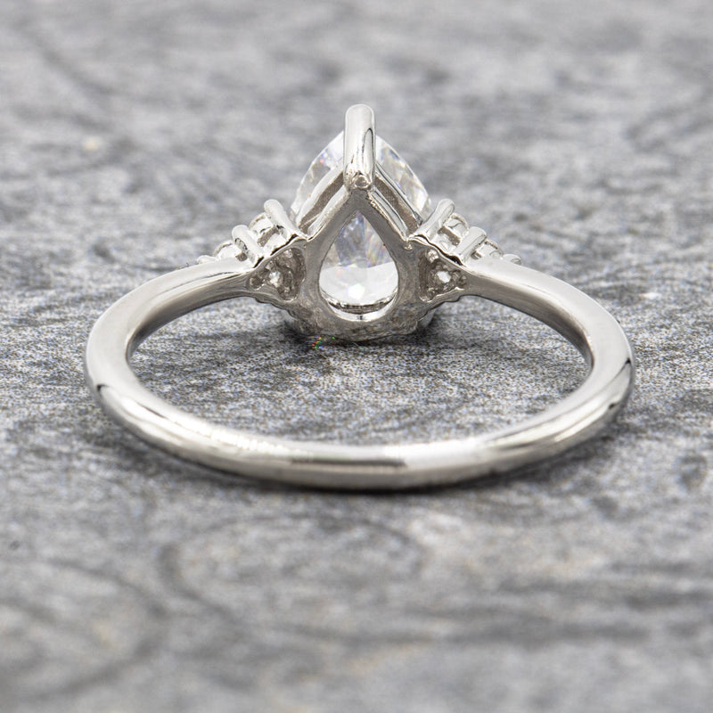 Eternal Promise XVIII Collection 14K Solid White Gold