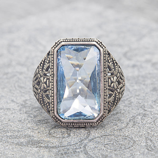 Empress Theresa Antique Cocktail Ring Solaris Collection