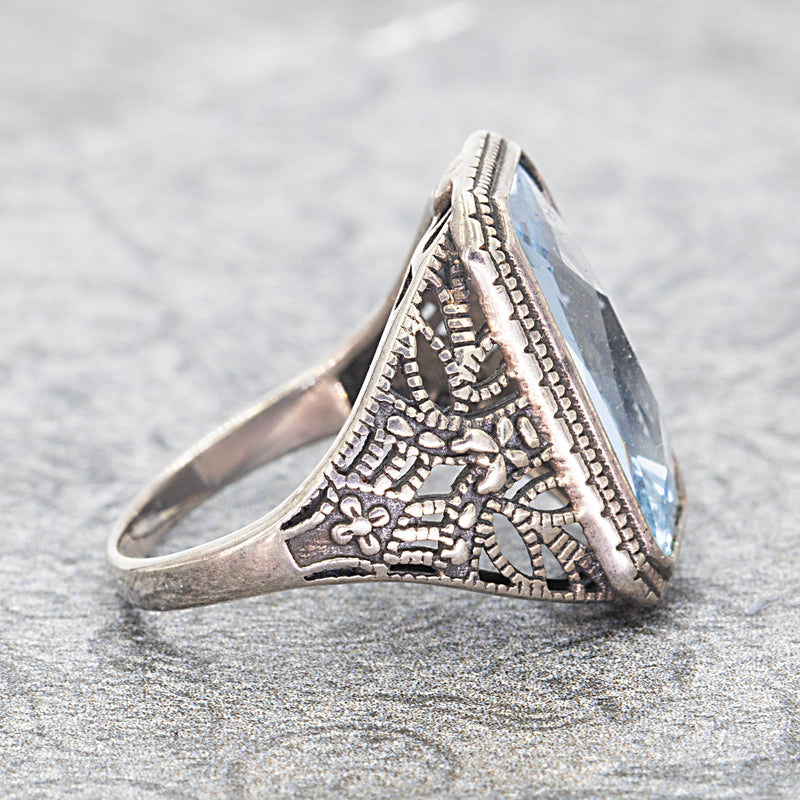 Empress Theresa Antique Cocktail Ring Solaris Collection