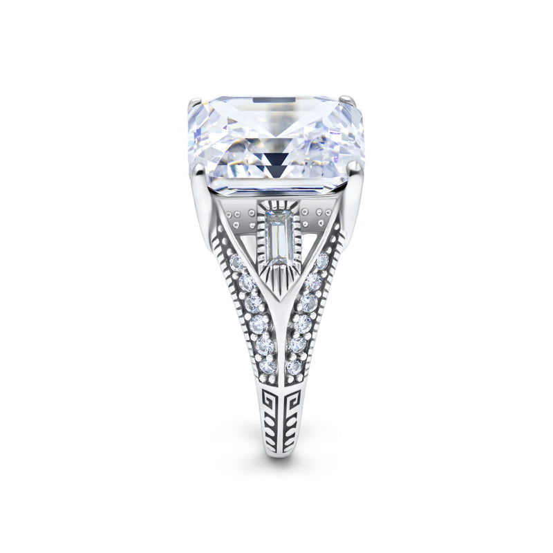 Asscher Pride Cocktail Ring Solaris Collection