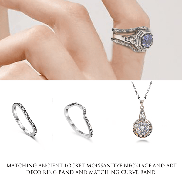 The Ancient Treasure Set: Ring, Locket & Signature Bands
