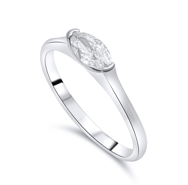 Nuith Tear Drop Statement Ring XVIII Collection
