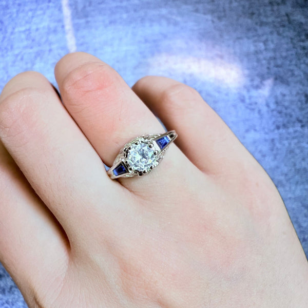 Preorder - Sovereign Star Art Deco Moissanite Ring XVIII Collection