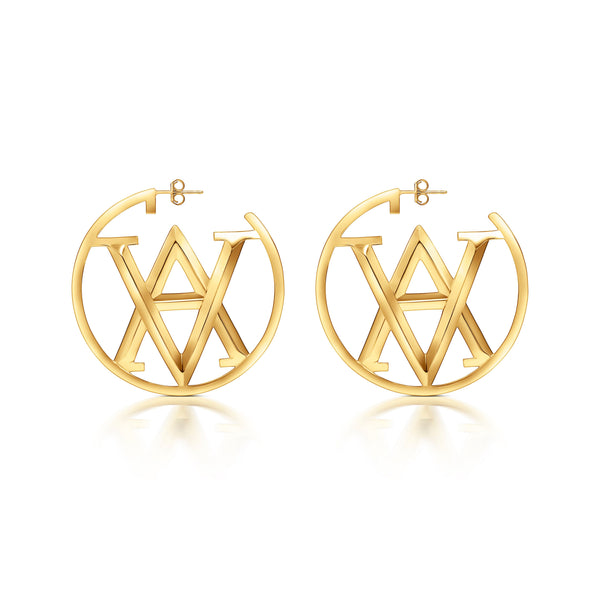 CIRCLE EARRING AVENA STAR COLLECTION