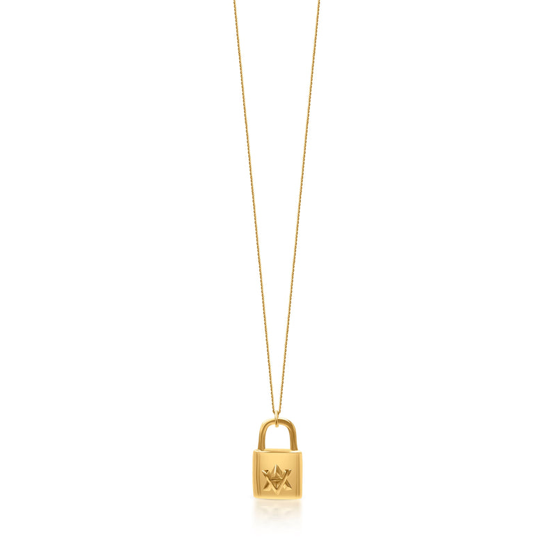 LOCK NECKLACE AVENA OPEN COLLECTION