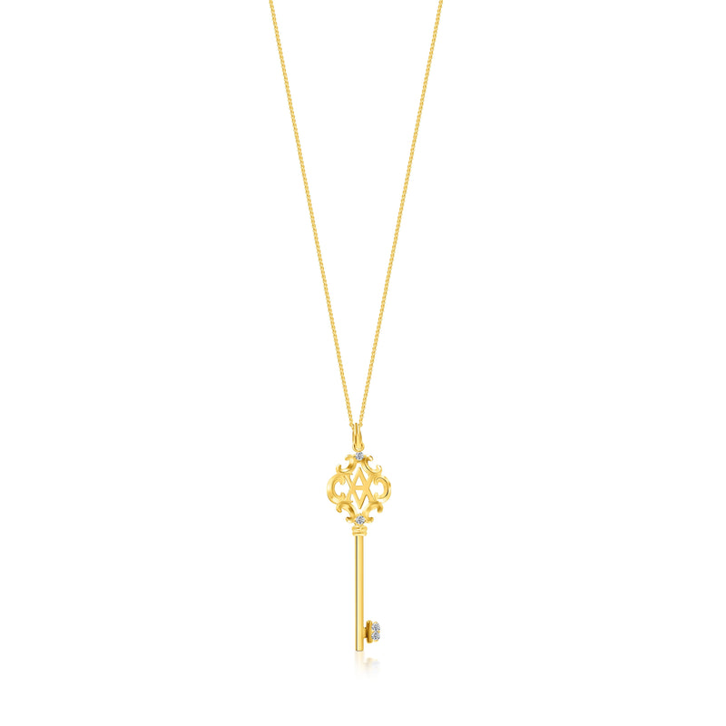 LADYKEY NECKLACE AVENA OPEN COLLECTION