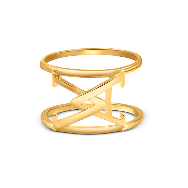 DUET RING AVENA CROSS COLLECTION