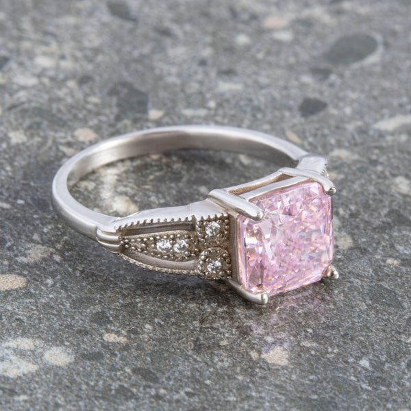 Pink Angel Promise Ring Avena Ice Crush Collection